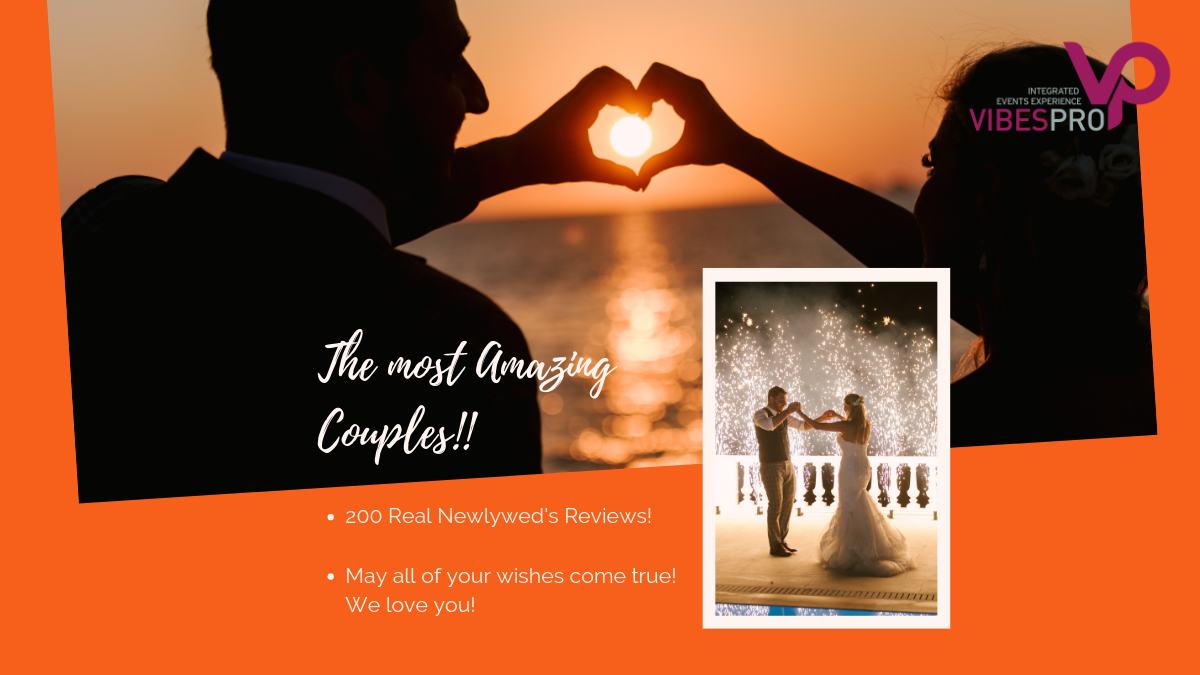 September 6, 2019 | 200 True Reviews… from our amazing Newlywed Couples!